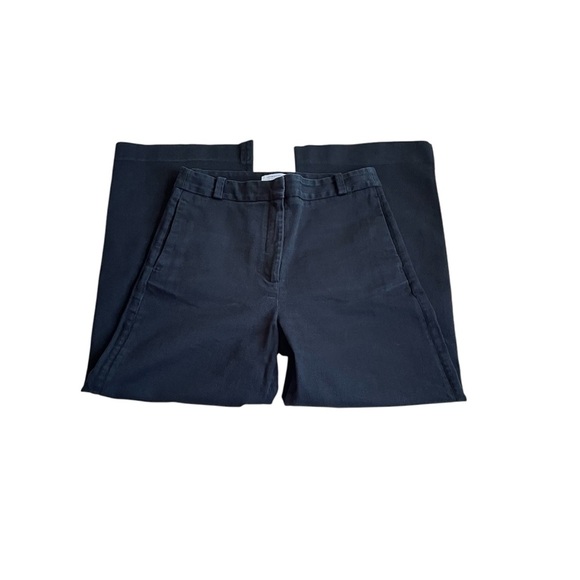 Stockholm Atelier & Other Stories Wide Leg Pant Sz8 Black Preppy Effortless Chic - Picture 1 of 13